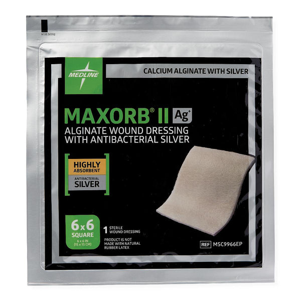 Maxorb II Silver Alginate Dressings, 1/EA (MSC9966EPH) Each