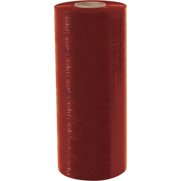 20" x 80 Gauge x 6000' Red Cast Machine Stretch Film, Roll Of 1 Roll Of 1