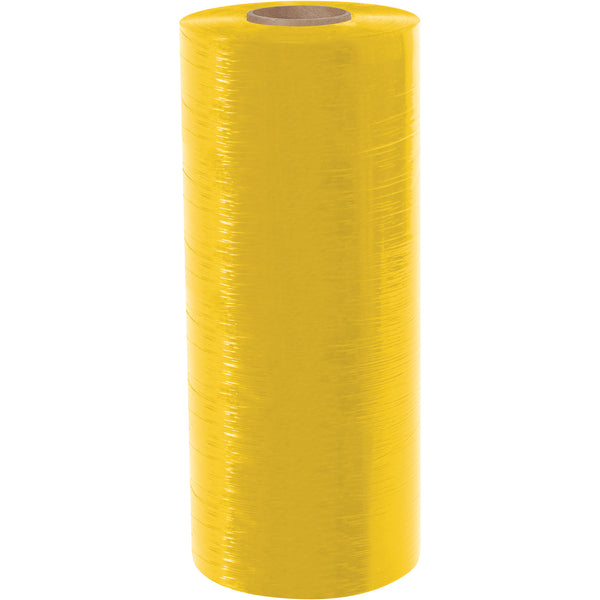 20" x 80 Gauge x 6000' Yellow Cast Machine Stretch Film, Roll Of 1 Roll Of 1