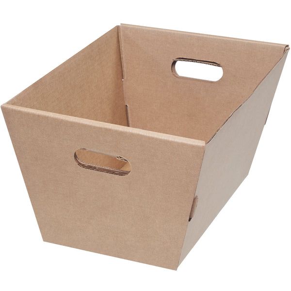 19 1/2 x 13 x 10" Corrugated Tote (MT191310) Bundle Of 25