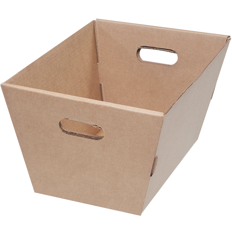 19 1/2 x 13 x 10" Corrugated Tote (MT191310) Bundle Of 25