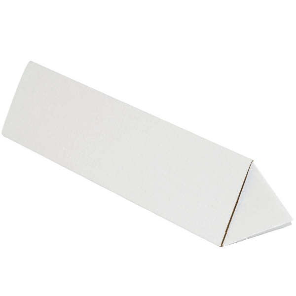 2 x 18 1/4" White Triangle Mailing Tubes, Bundle Of 50 Bundle Of 50