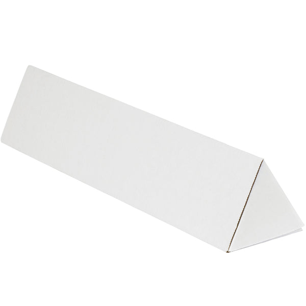 3 x 24 1/4" White Triangle Mailing Tubes (MTM324) Bundle Of 50