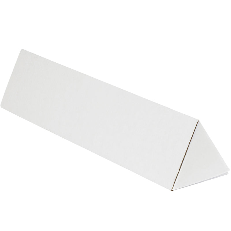3 x 24 1/4" White Triangle Mailing Tubes (MTM324) Bundle Of 50
