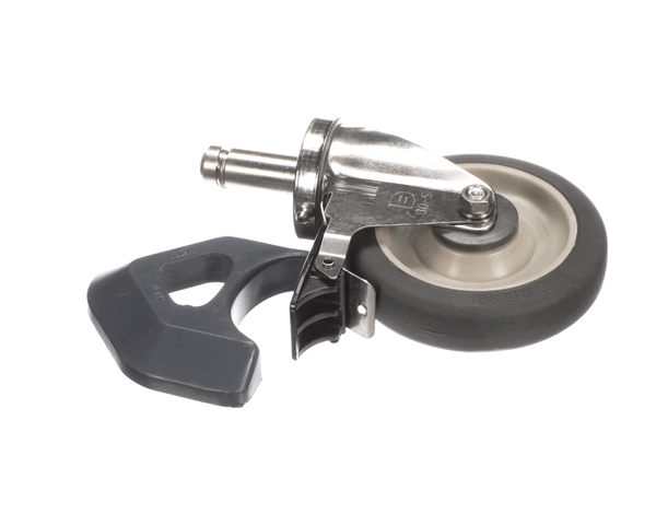 Metro 5Mpbxgsa 5" Ss Stem Caster W/Brake (MTRO5MPBXGSA) Each