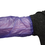 Safety Zone® ProGuard® Vinyl Sleeves w/ Elastic Ends, 18", 8 Mil, Blue, 24/Bag, 12 Bags/Case (SZNMVB-8HS) Case of 144