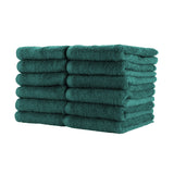 Hospeco® Cotton Jr. Salon Towel 16x27 Hunter Green, 12/Pack (BBJ-1627-2.5HUN) Pack of 12