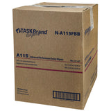 TASKBrand® A115 Spunlace Flat Wiper, Case of 1000 (HOSN-A115FBB) Case of 1000