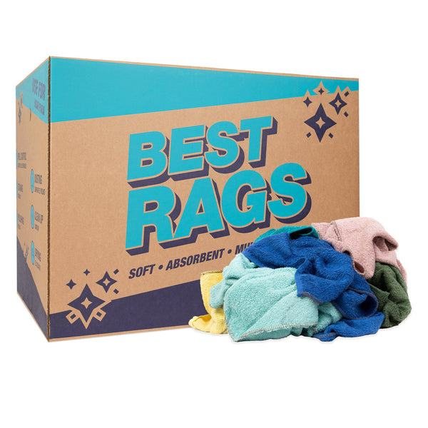 Arkwright Home C60 Shop Towel Terry Wipers Colored 50lb Box (N-C60-50) 1/BX