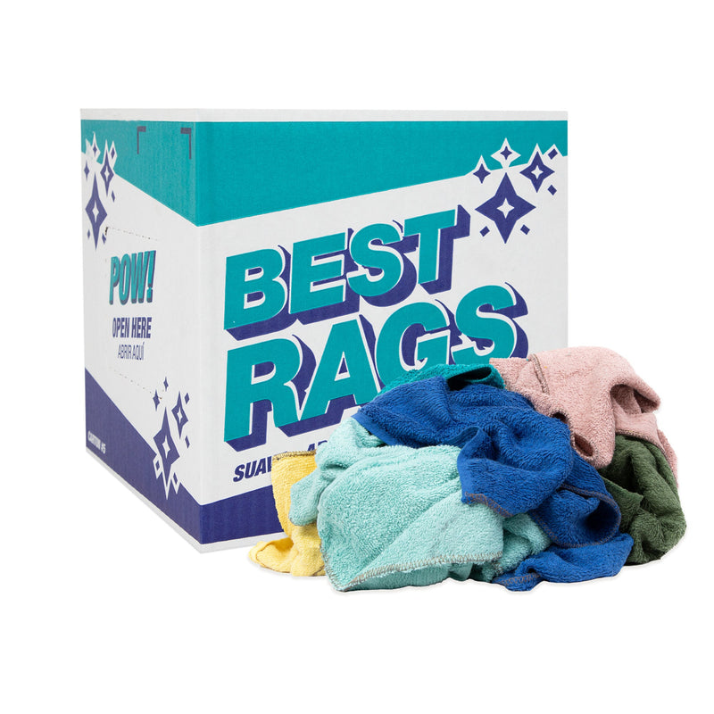 Arkwright Home C60 Shop Towel Terry Wipers Colored 5lb Box (N-C60-5) 1 ...