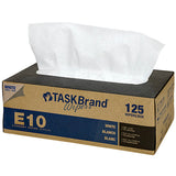 TASKBrand® E10 TAD White 1 Ply 9.06x9.84 IF 18/125, Case of 2250 (HOSN-E010IDW) Case of 2250