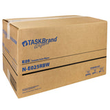 TASKBrand® E25 Economy Series Scrim Wipers, White, 9"x275', Continuous Roll, 6 Rolls/Case (HOSN-E025RBW) Case of 6 Rolls
