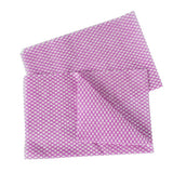 Hospeco® Saniworks® Choice Counter Towels, Poly/Rayon, Pink/White, 13x20, 1/4 Fold, Case of 200 (HOSN-F110QCP) Case of 200