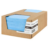 Hospeco® Deluxe Towel, Blue, 13x21, Quarter Fold, Case of 100 (HOSN-F310QCB2) Case of 100