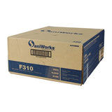 Hospeco® SaniWorks® Deluxe Towels, Poly/Rayon, 13"x21", 1/4 Fold, 150/Case, White (HOSN-F310QCWA) Case of 150