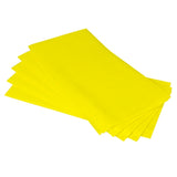 Non-Branded DS-M Mineral Oil Treated Duster, Yellow, 24"x24", Medium Duty, 1/8 Fold, 50/Pack, 4 Packs/Case (HOSN-GDSMQPY3) Case of 200