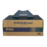 TASKBrand® P60 Premium Series Wipers, Hydrospun, White, 11"x16.75", Medium Duty, Interfold, 180/Case (HOSN-P060ITW) Case of 180