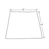 TASKBrand® V30 Value Series Wipers, DRC, White, 12"x13", Light Duty, 1/4 Fold, 90/Pack, 12 Packs/Case (HOSN-V030QPW) Case of 1080