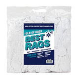 Hospeco® W11 Washcloth Size Terry Wipers White, 10lb Bag, Case of 4 Bags (HOSN-W11-10BG-CS) Case of 4 Bags