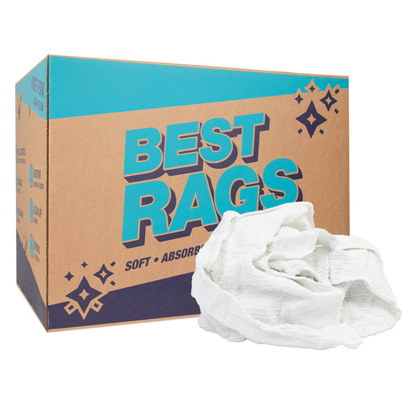 Arkwright Home W500 ECO-Terry Wipers White 50lb Box (N-W500-50) 1/BX