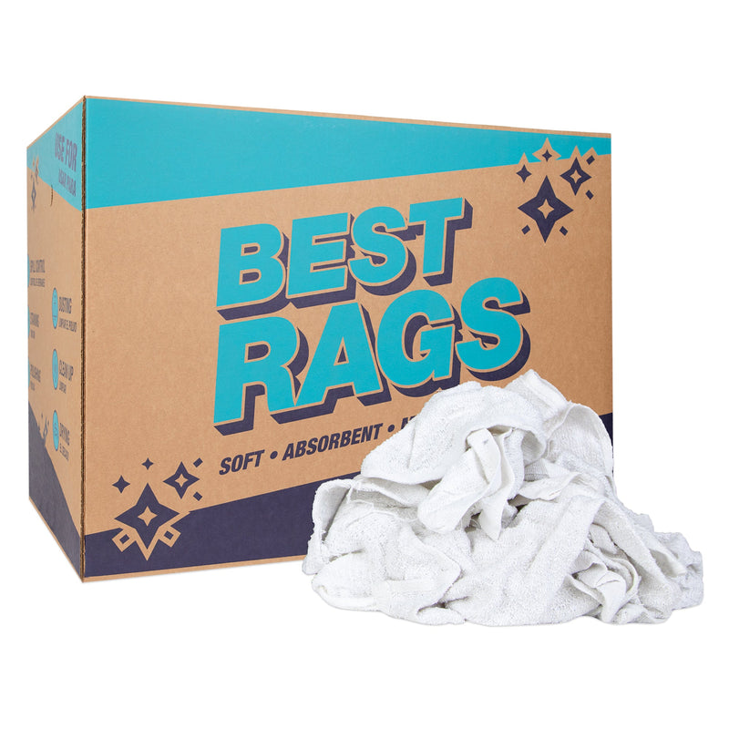 Arkwright Home W69 Bar Mop Terry Wipers White 50lb Box (N-W69-50) 1/BX