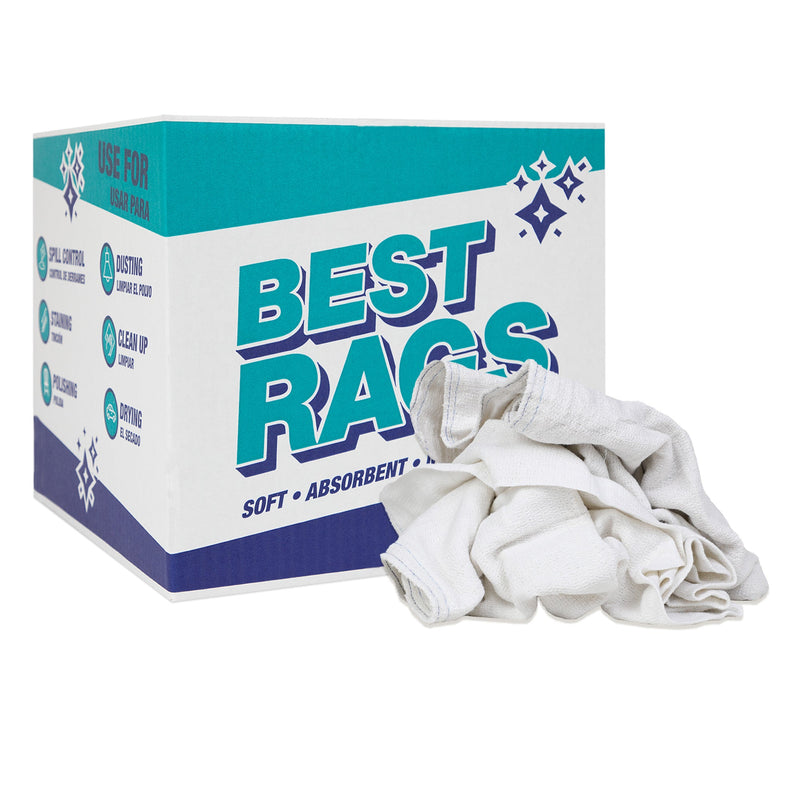 Arkwright Home W89 White Woven Diapers 10lb Box (N-W89-10) 1/BX