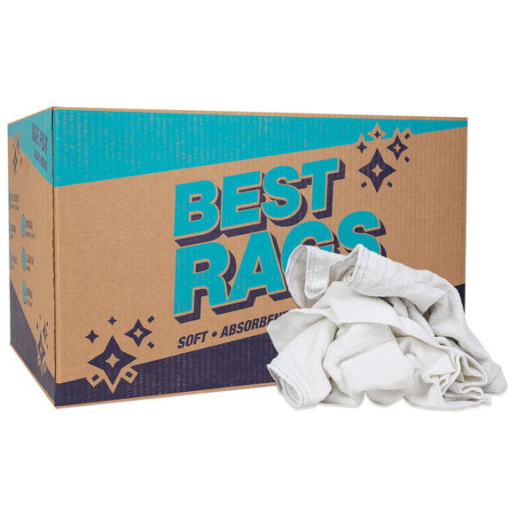 Arkwright Home W89 White Woven Diapers 25lb Box (N-W89-25) 1/BX