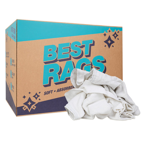 Arkwright Home W89 White Woven Diapers 50lb Box (N-W89-50) 1/BX