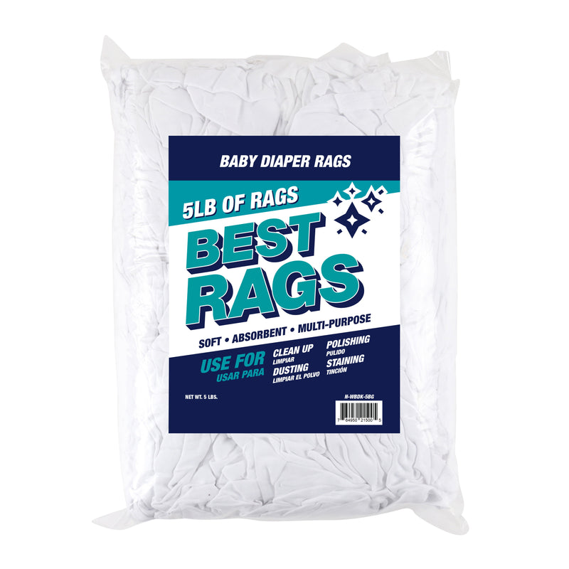 Arkwright Home WBDK New Knitted Baby Diaper 5lb Bag (N-WBDK-5BG) 1/BG