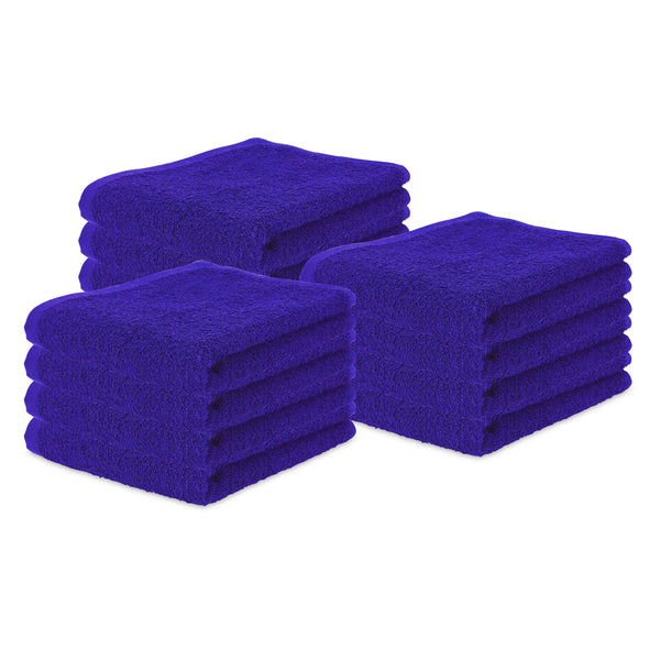 Arkwright Home Terry Polishing Hand Towel 16x27 Navy (12/Pack) (P-N030-N1627-4) 12/PK