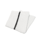 Hospeco® Qwick Wick Bar Mop Towel 30oz Black Stripe, Case of 60 (HOSN030-W65BLK-5DZ) Case of 60