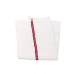 Hospeco® Qwick Wick Bar Mop Towel 30oz Red Stripe, Case of 60 (HOSN030-W65RD-5DZ) Case of 60