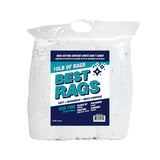 Hospeco® WPackSM Knit Wipers White New, 10lb Bag, Case of 4 Bags (HOSN-WPKSM-10BG-CS) Case of 4 Bags