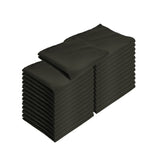 Hospeco® Mariposa Poly Spun NaPackin 20x20 Black, 300/Case (HOSNAP-B-SPUN-CS) Case of 300