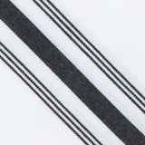 Arkwright Home® Mariposa Bistro NaPackin 18x22 Black Stripe, 120/Case (BISTRO-BL-CS) Case of 120