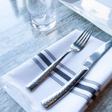 Arkwright Home® Mariposa Bistro NaPackin 18x22 Black Stripe, 12/Pack (BISTRO-BL) Pack of 12