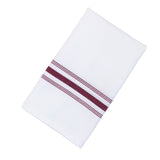 Arkwright Home® Mariposa Bistro NaPackin 18x22 Burgundy Stripe, 12/Pack (BISTRO-BUR) Pack of 12