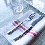 Arkwright Home® Mariposa Bistro NaPackin 18x22 Red Stripe, 120/Case (BISTRO-R-CS) Case of 120