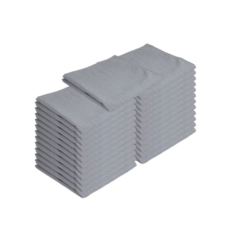 Arkwright Home Mariposa Poly Spun Napkin 20x20 Dark Gray (25/Pack) (PNP-NAP-CHGY-25) 25/PK