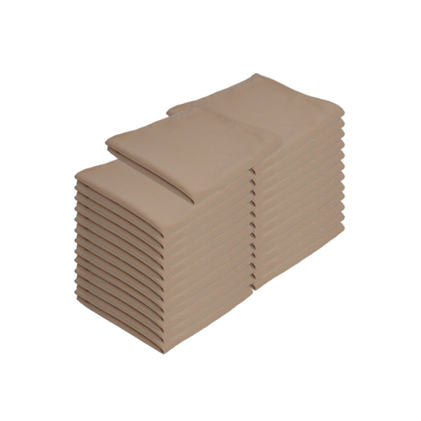 Arkwright Home Mariposa Poly Spun Napkin 20x20 Sandalwood (25/Pack) (PNP-NAP-SDLWD-25) 25/PK