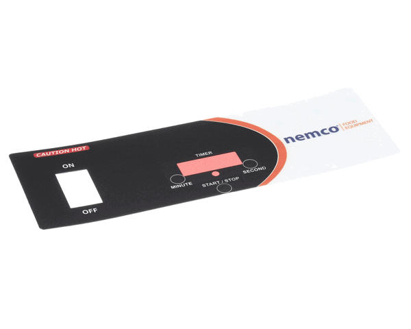 Nemco 48628 Label Front Overlay Sin. (NEM48628) Each
