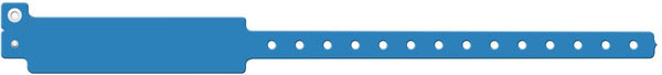 Write-On Vinyl ID Band, Adult, 12", Light Blue, 500/BX (NON050518) Box of 500
