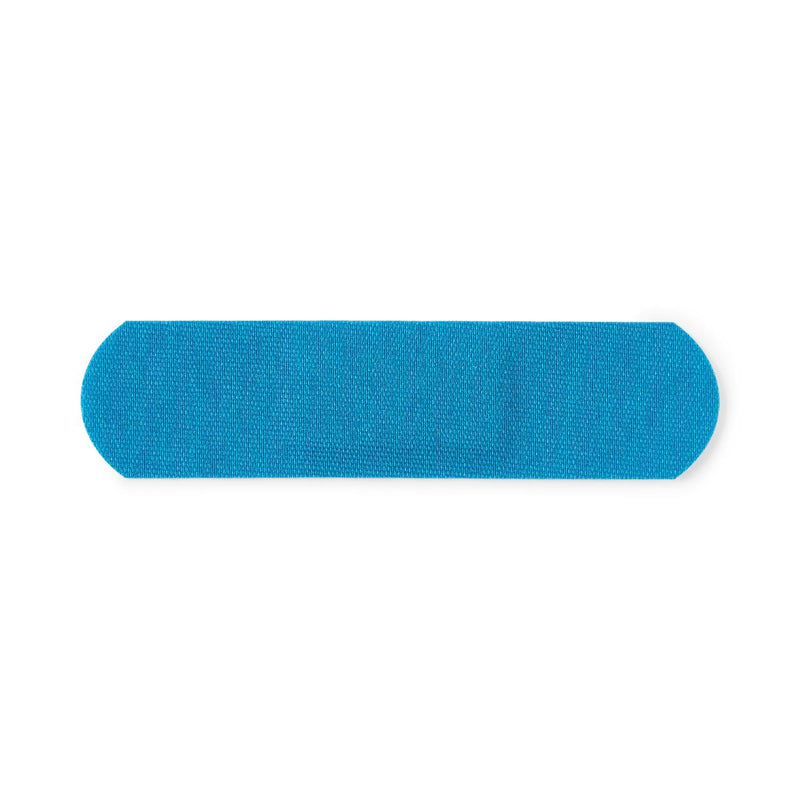 CURAD Food Service Metal-Detectable Blue Fabric Adhesive Bandage, 3/4" x 3", 1200/CS  (NON25650BL) Case of 1200