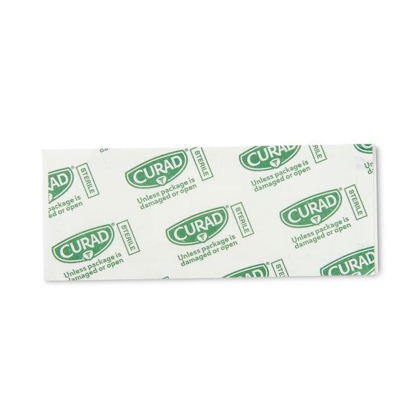 CURAD Plastic Waterproof Adhesive Bandage, Sterile, 1" x 3", Natural Color, 100/BX  (NON25670Z) Box of 100