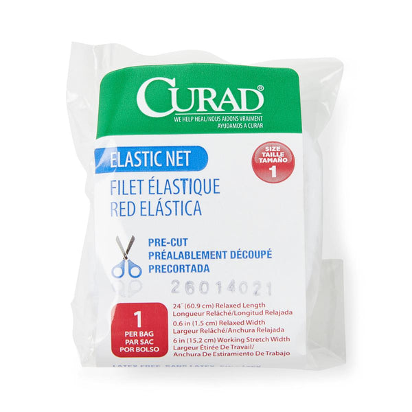 Precut Elastic Dressing Retainer Net, Size 1, 6"W x 24"L, 1/EA  (NONNET124PH) Each