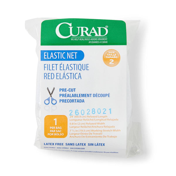 Precut Elastic Dressing Retainer Net, Size 2, 7.67"W x 24"L, 1/EA  (NONNET224PH) Each