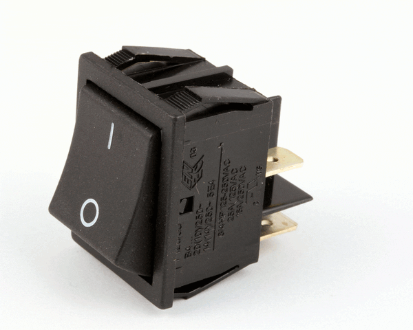 Norlake NOR124026 Switch, Power, Rocker, DPST, 125/240V (NOR124026) Ea ...