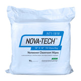 Nova-Tech™ NT1 Nonwoven Cleanroom Wipes, 18"x18" (HOSNT1-1818) Case of 750
