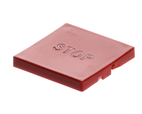 Oliver 5708-6116 Button-Sq Red W/Stop Mrk,Short (OLI5708-6116) Each