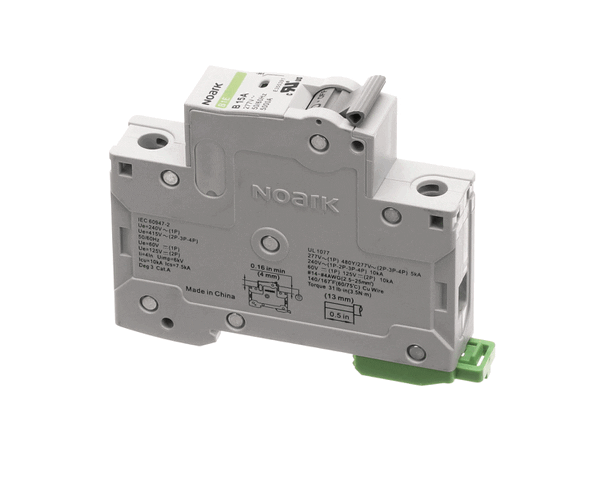 Ovention 02.03.079.00 Mini Circuit Breaker,15A,B Crv (OVE02-03-079-00) Each